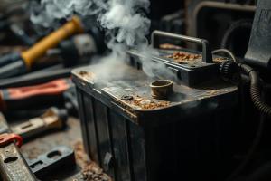 علت بوی بد باتری ماشین