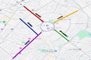 بهترین خیابان های اطراف حرم امام رضا
