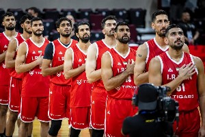 بازیکنان تیم ملی بسکتبال ایران