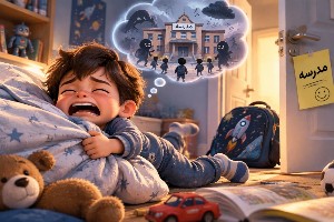 ترس کودک از مدرسه