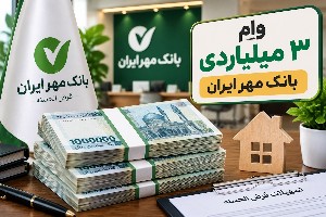 وام بانک مهر ایران