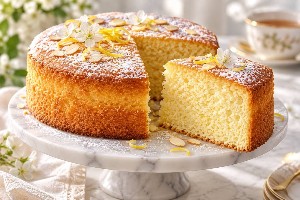 کیک شیر اسفنجی