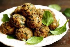 کوفته ریزه مرغ با گردو