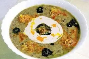 آش عدس و بلغور سنندج
