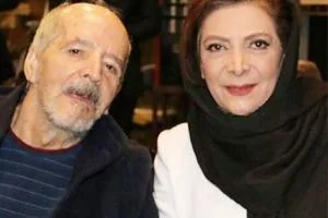 محسن قاضی مرادی و همسرش