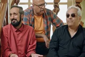 مهران مدیری، محمد بحرانی و امیرمهدی ژوله