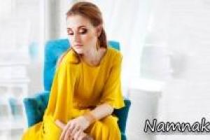 رنگ زرد لباس بهاره