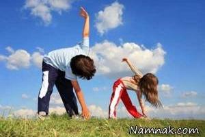 ورزش کردن کودکان