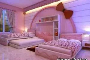 دکوراسیون اتاق دخترانه