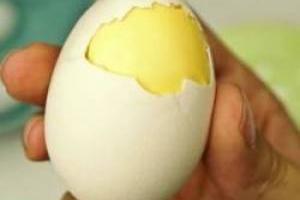 زرده و سفیده تخم مرغ 