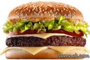 عوارض همبرگر