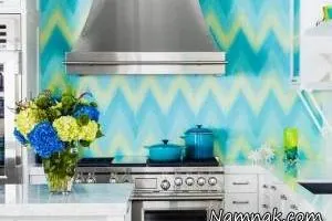 کابینت سبز آبی