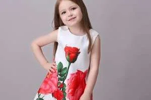 پیراهن گلدار بچه گانه