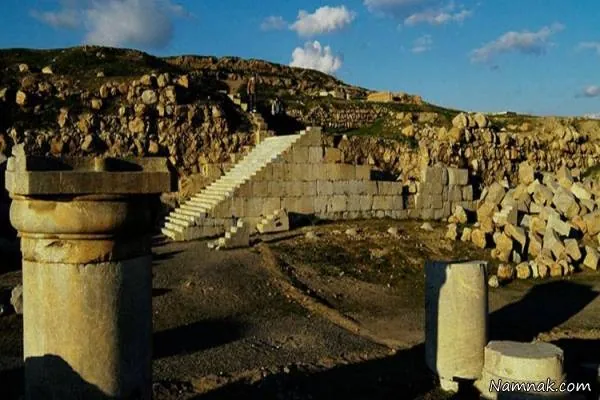 معماری معبد آناهیتا