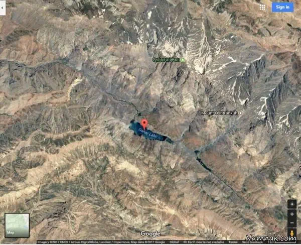 دسترسی به دریاچه گهر
