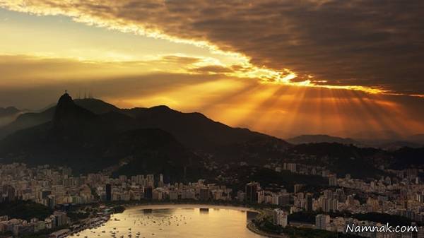 غروب آفتاب در ریو