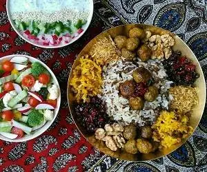 عدس پلو مجلسی