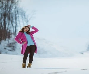 پالتوی بلند زنانه