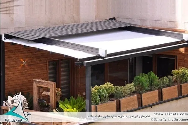 سقف متحرک تراس