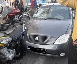 تصادف تیبا