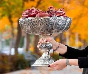 ظروف میوه نقره