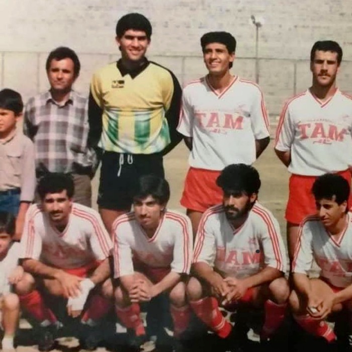 احمد عابد زاده در تیم تام