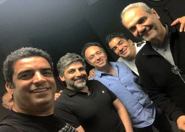 جواد خیابانی و منوچهر هادی یوسف تیموری حمید گودرزی 