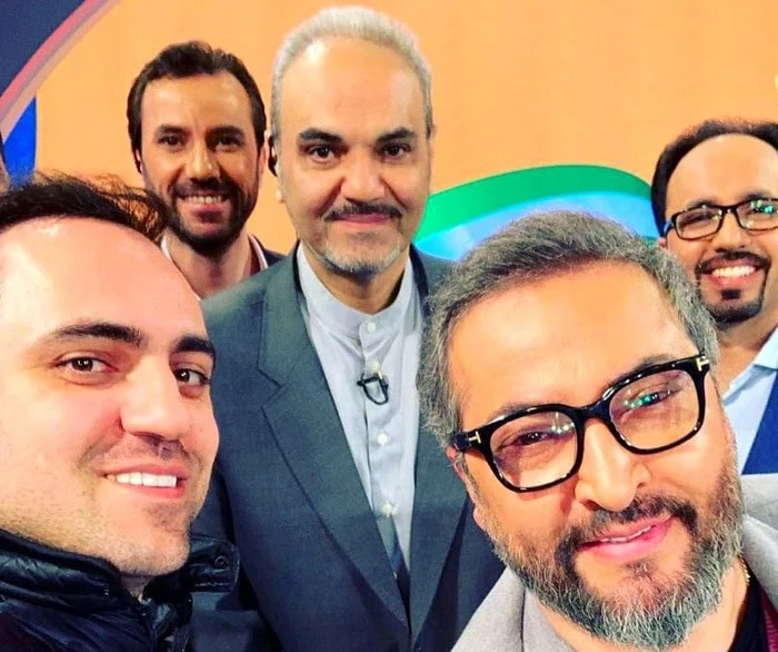 جواد خیابانی و مرحوم مهرداد میناوند
