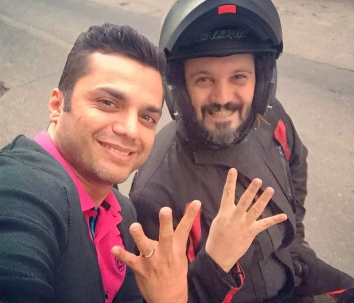 کامبیز دیرباز و آرش ظلی پور