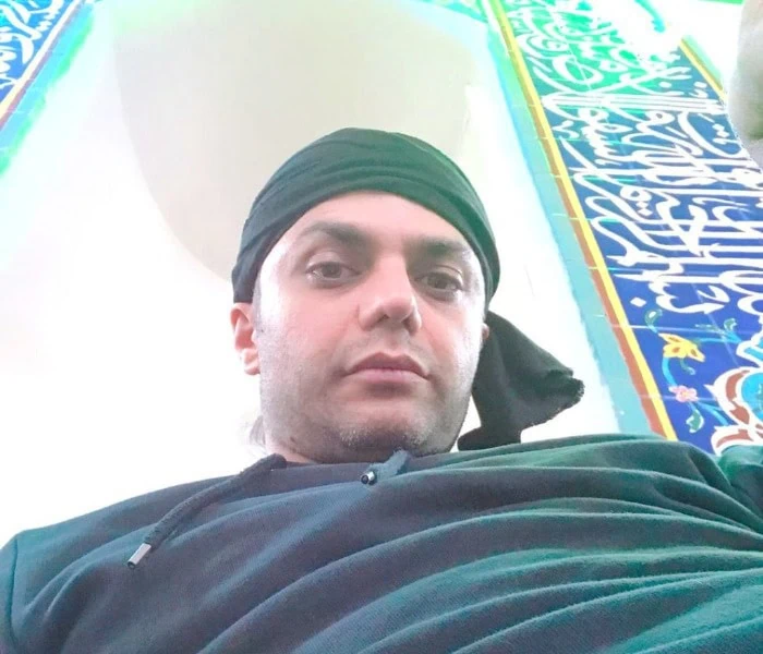 عکس آرش ظلی پور در محرم