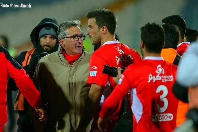 برانکو و بازیکنان پرسپولیس