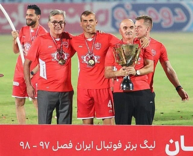 برانکو و سید جلال حسینی در قهرمانی پرسپولیس