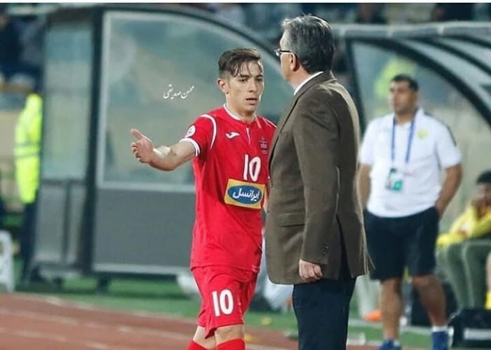 برانکو ایوانکویچ و فرشاد احمدزاده