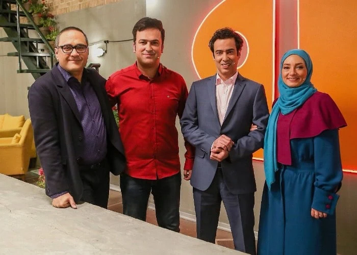سحر ولدبیگی و نیما فلاح در برنامه خندوانه