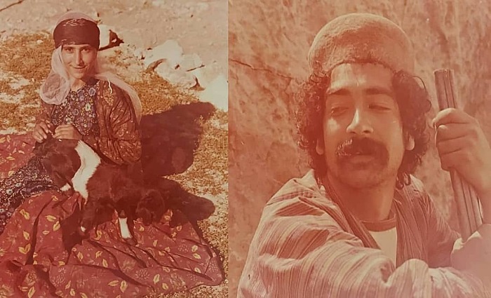 تصاویر زیر خاکی از دو هنرمند که ۴۴ سال زیر یک سقف زندگی کردند+عکس