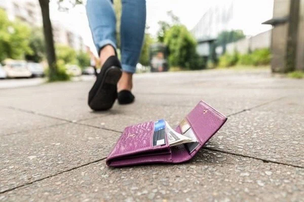 گم کردن کیف