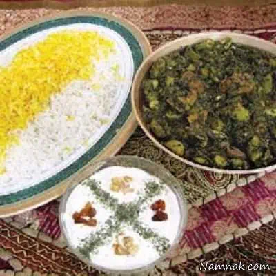 طرز تهیه خورش ترخون و ریحون