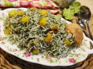 سیب پلوی کرمانشاهی
