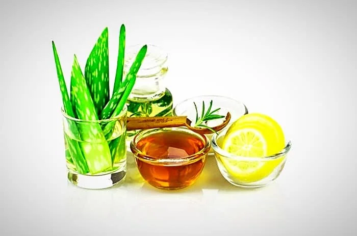 دارچین و آلوئه ورا