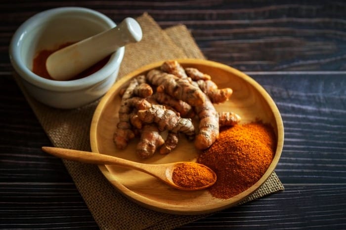 لاغری با زردچوبه زردچوبه