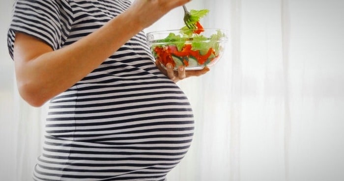 زیاد خوردن در بارداری