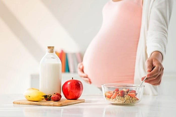 شیر برای زن باردار