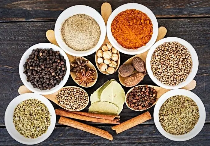 نکات استفاده از ادویه