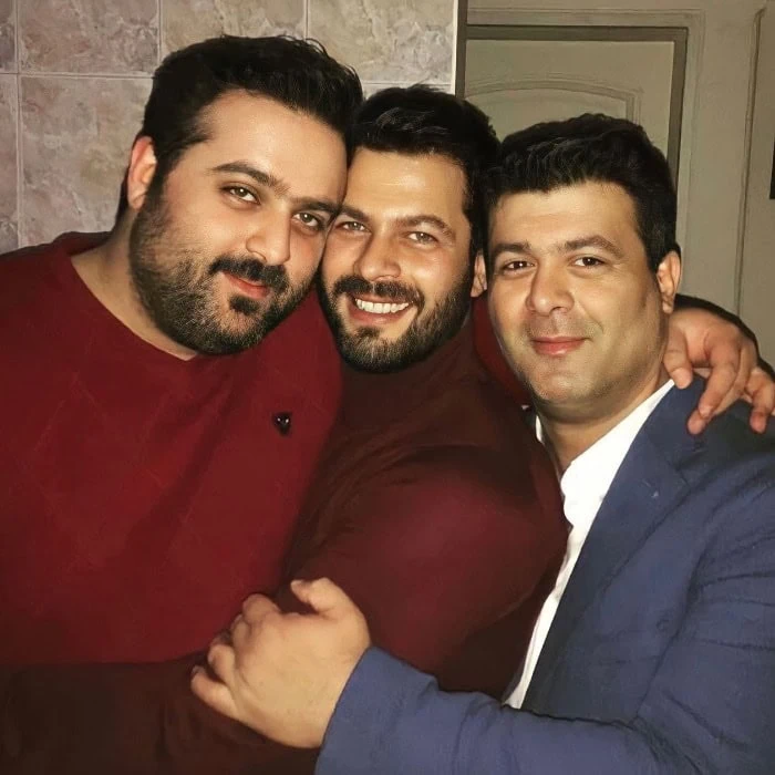 پژمان بازغی و برادرانش
