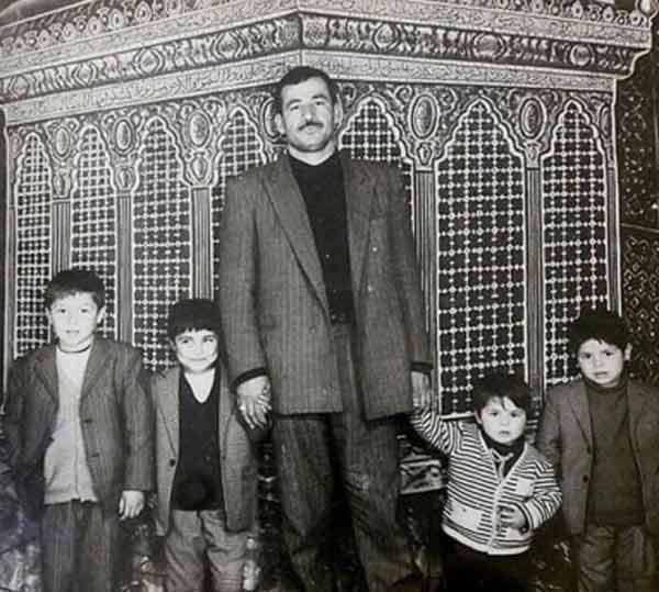 علی دایی در کودکی