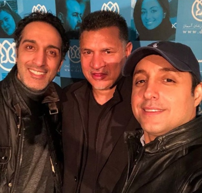 علی دایی و امیرحسین رستمی و مهدی ژوله