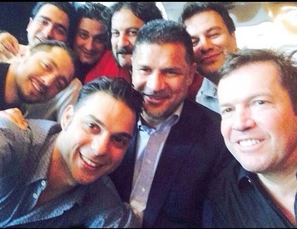 علی دایی و پیمان معدی و بهرام رادان