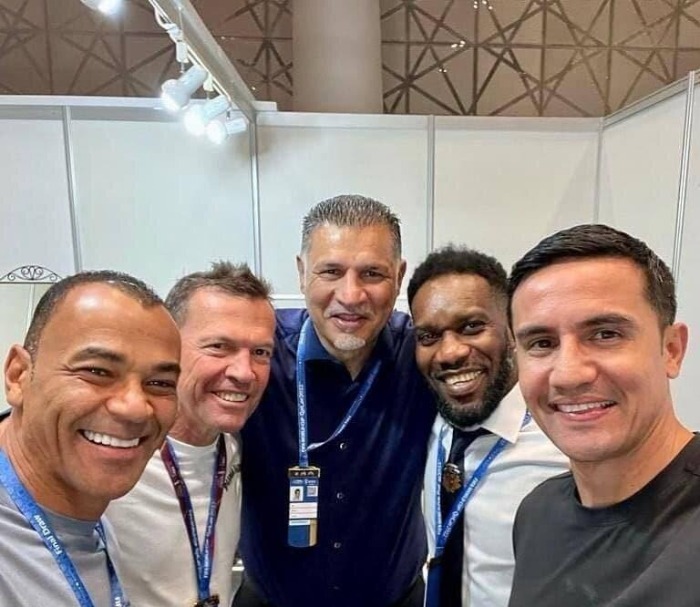 علی دایی و ستارگان فوتبال