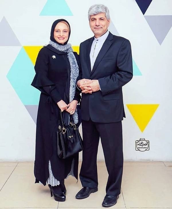 مریم کاویانی و همسرش