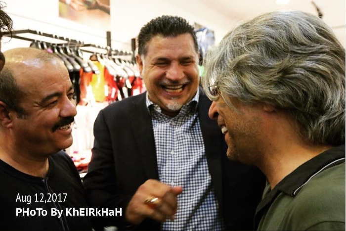 علی دایی و سعید آقاخانی